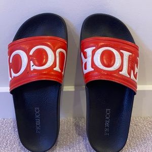 Fiorucci Red Slides